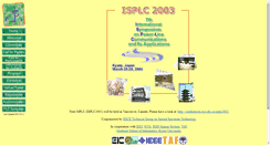 Desktop Screenshot of isplc2003.katayama.nuee.nagoya-u.ac.jp